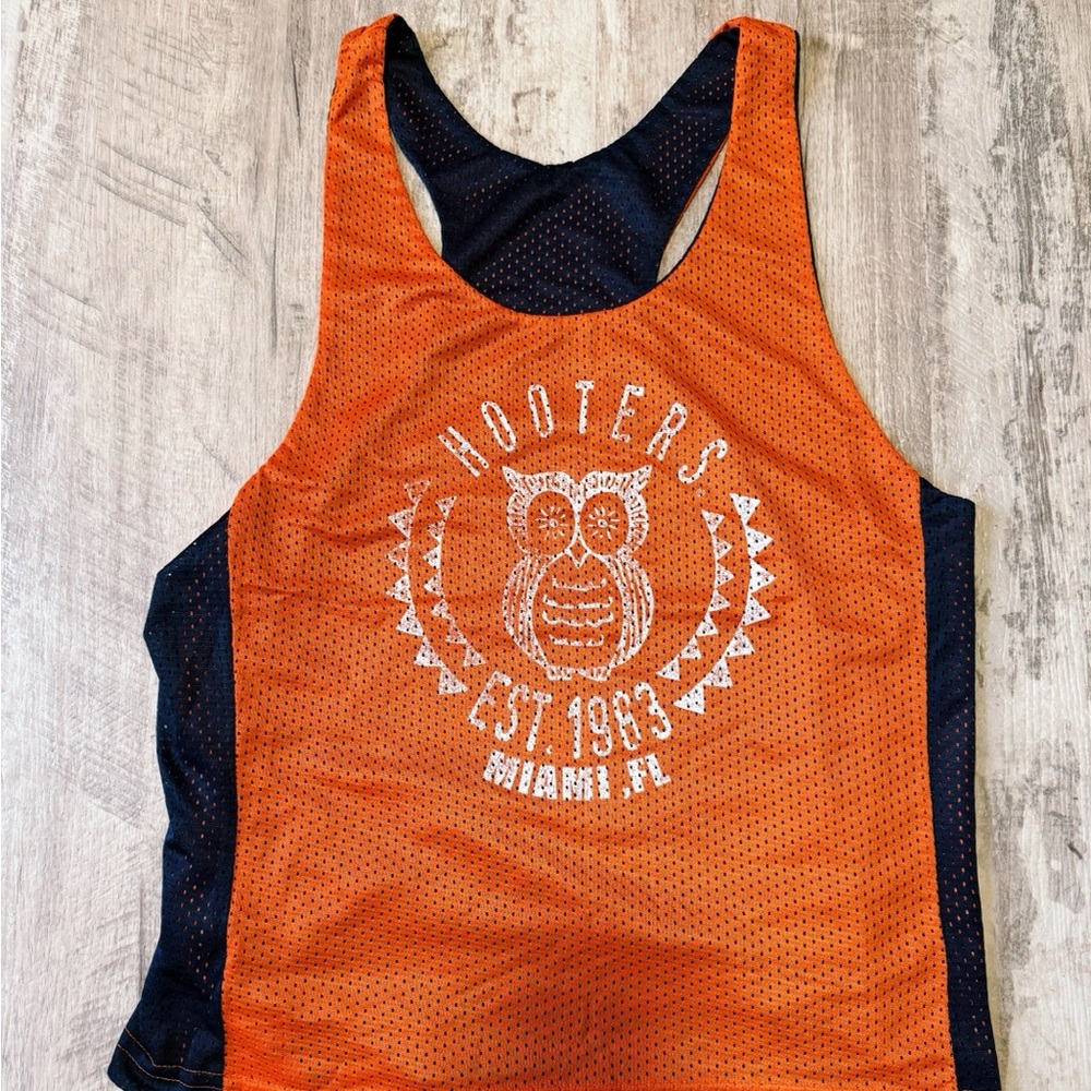Rare Reversible Florida Hooters Tank Top Jersey